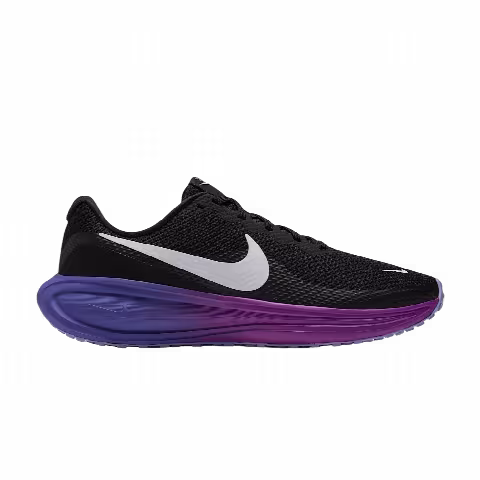Nike Wmns Revolution 8 Road (Wide) 'Black Vivid Purple'