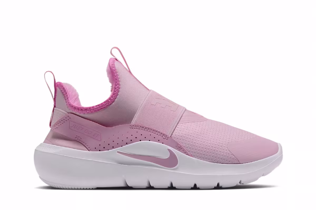 Nike Flex Runner Warm GS Pink Foam Pink Rise, view 2