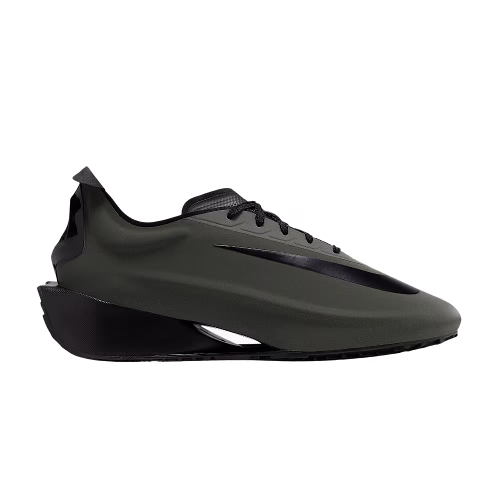 Nike Women's First Sight Noir Camo Green Metallic Dark Grey