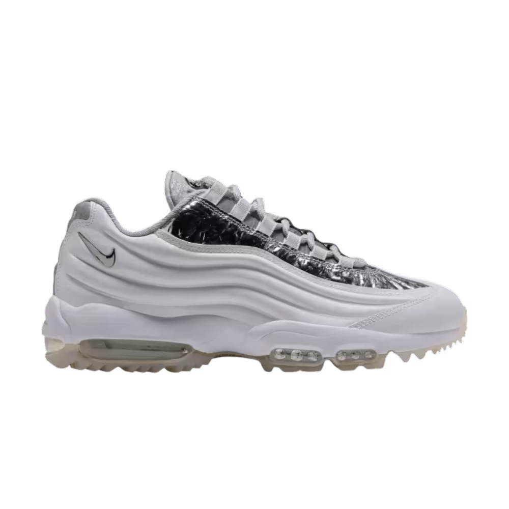 Nike Air Max 95 Golf Korea White Metallic Silver
