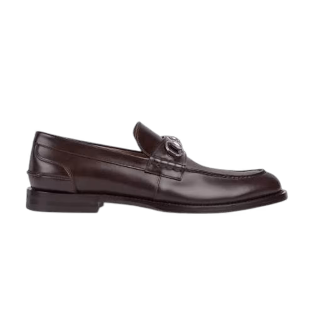 Gucci Horsebit Leather Loafer Cocoa