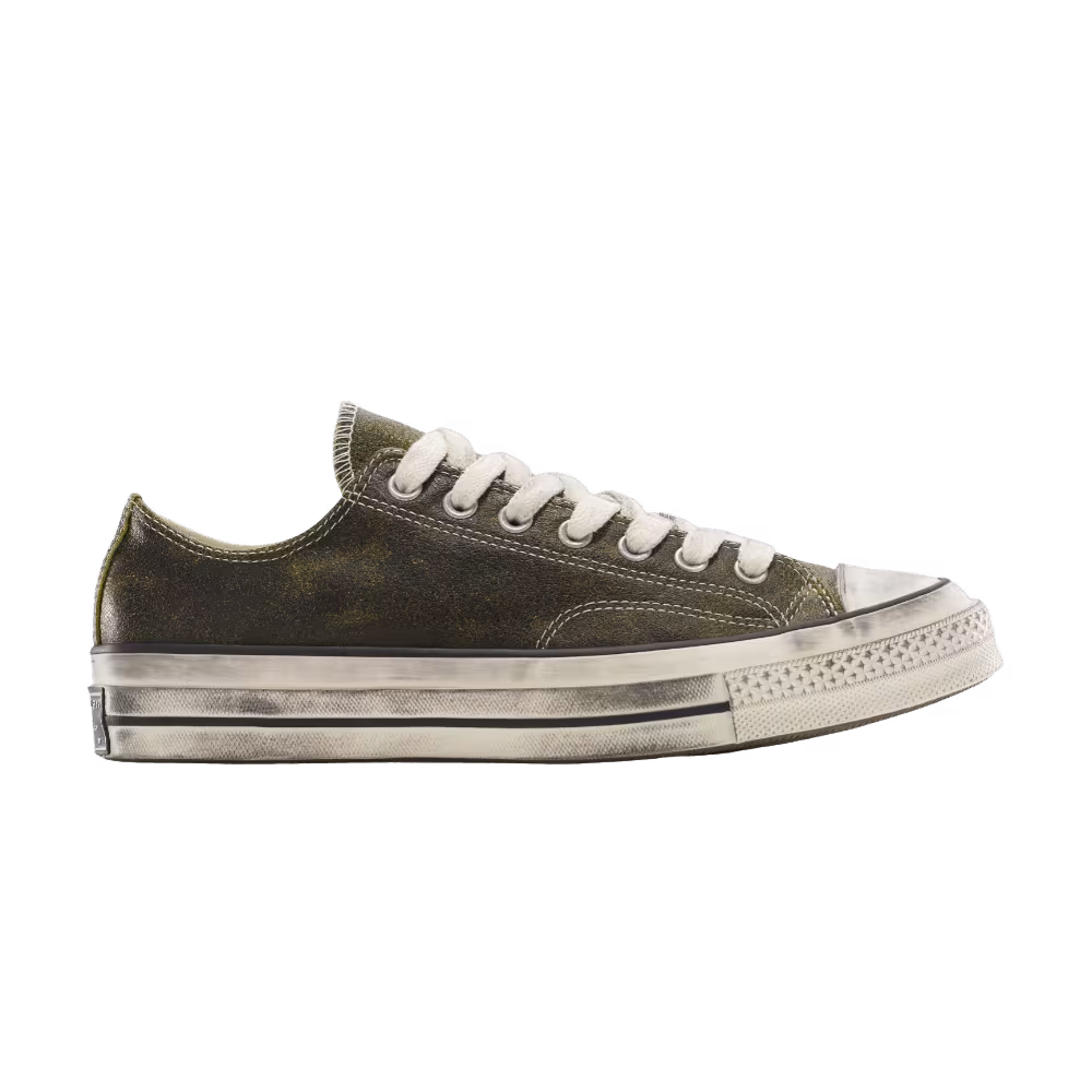 Converse Chuck 70 Burnished Leather Ox Low Top Sneakers