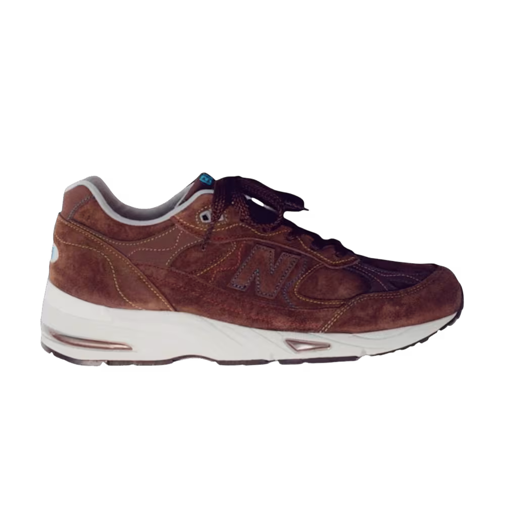 New Balance 991v1 MiUK Bleue Burnham Pinecone Brown