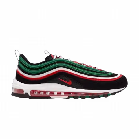 Nike Air Max 97 Mississippi Valley State 'Court Green Light Crimson-Black'