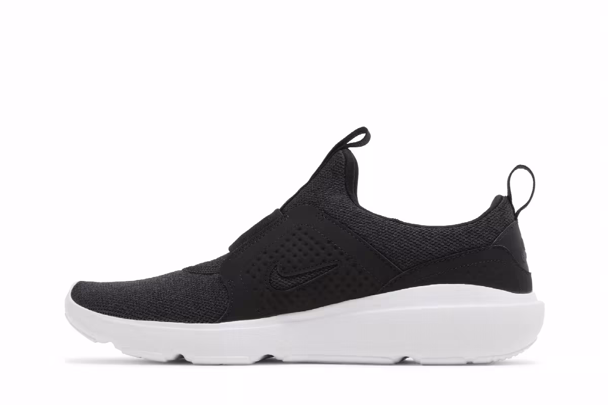 Nike AD Comfort Black White, view 4