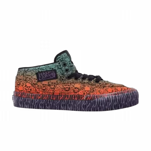 Vans Classic Slip-On Chito Skull 'Orange Green'