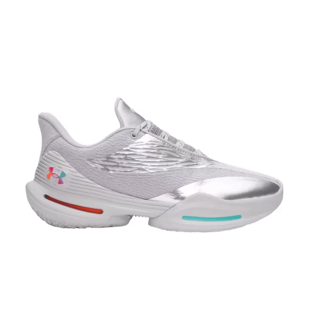 Under Armour Fox 3 Future Fox Halo Gray Metallic Silver