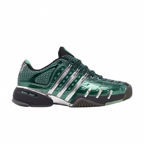 Brain Dead x adidas Barricade 5 'Dark Green Silver Metallic'