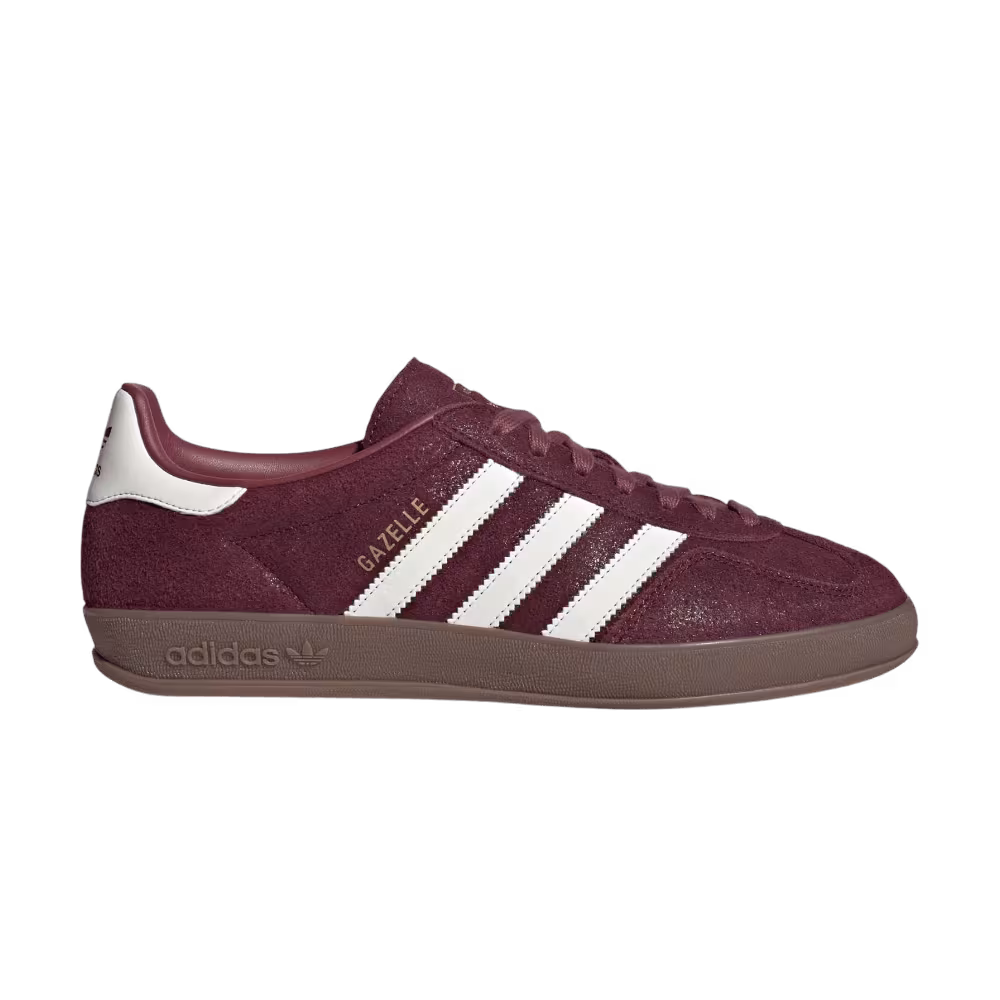 adidas Gazelle Indoor Maroon Off White Burgundy