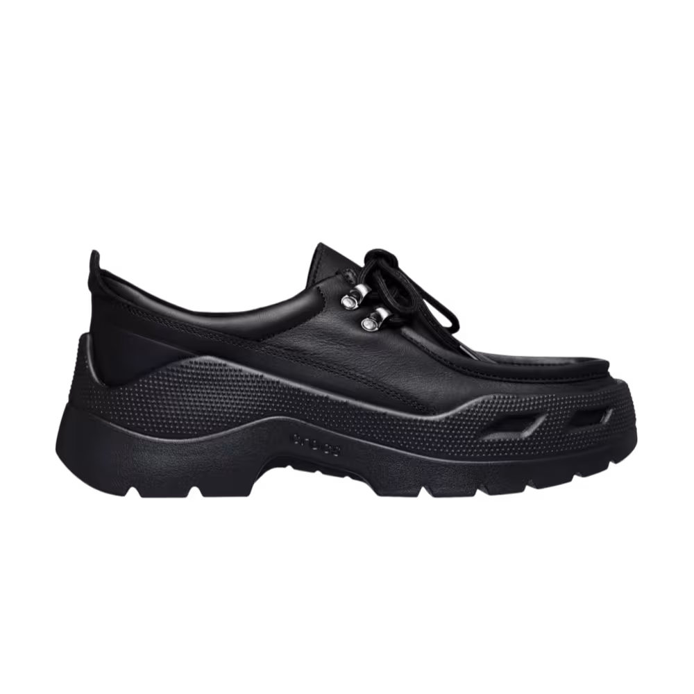 Crocs Gallery Leather Shoe Black