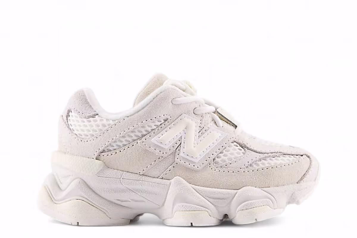 New Balance 9060 Kids Angora with Sea Salt, view 2
