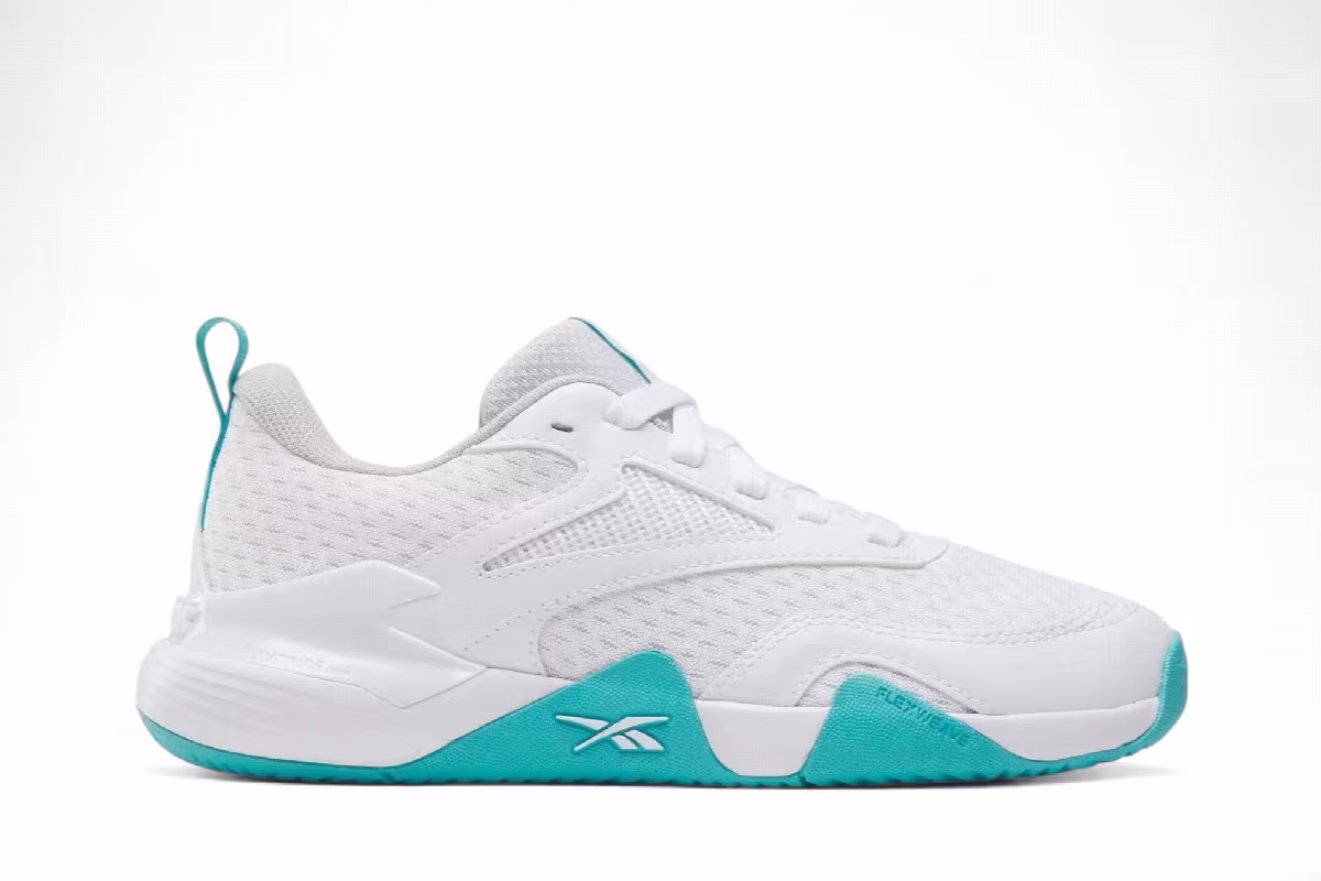Reebok Phase Advantage Tennis Ftwr White Twisted Teal, view 2