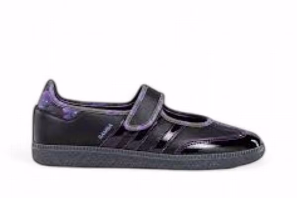 Limited Edt x adidas Women's Samba Jane Core Black Glory Purple, view 2