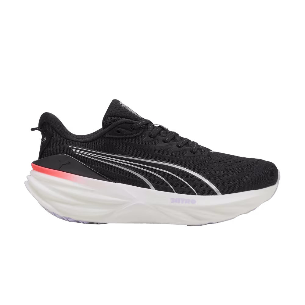 Puma Women's Foreverrun Nitro 3 Road Black Light Lavender