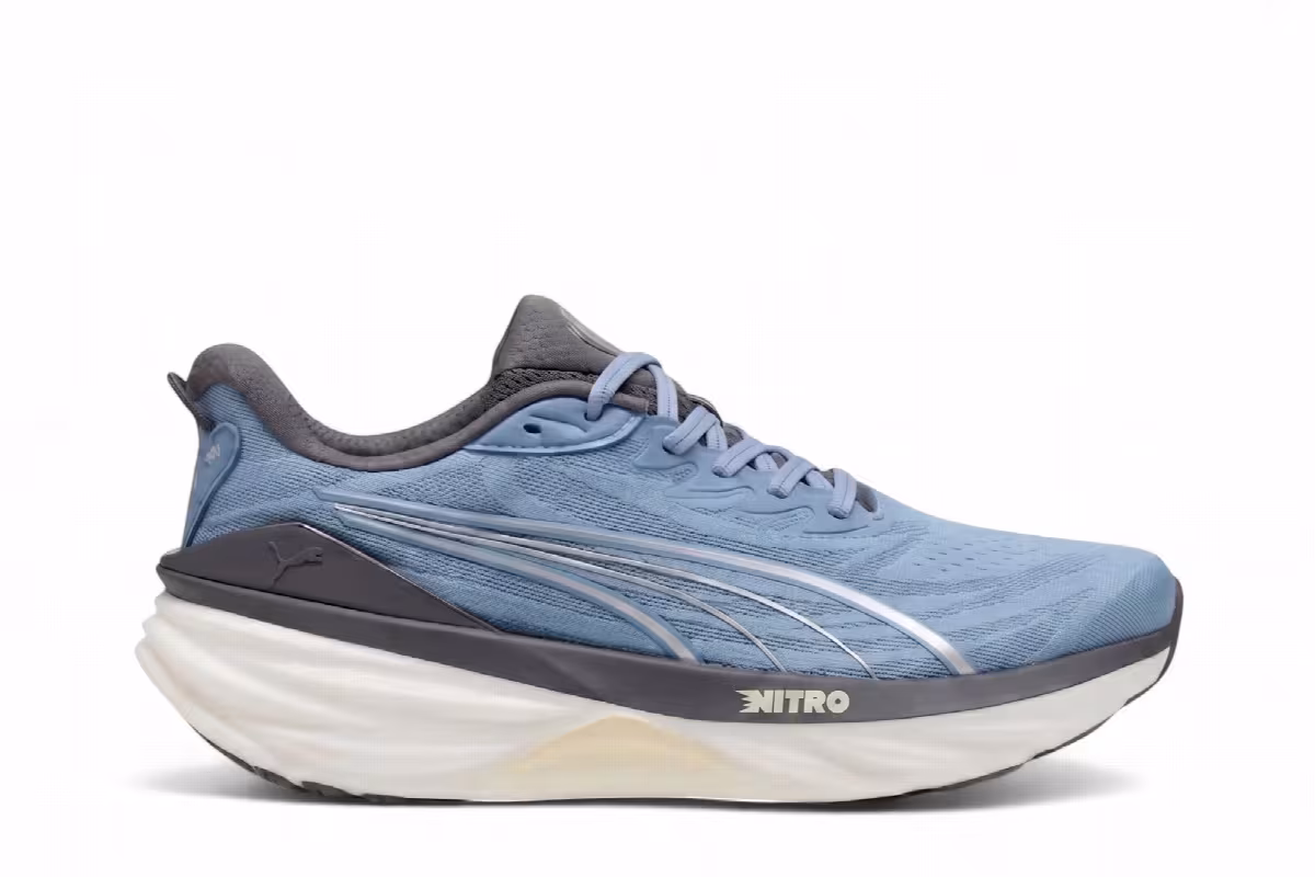 Puma Foreverrun Nitro 3 Road Zen Blue Moody Gray, view 2