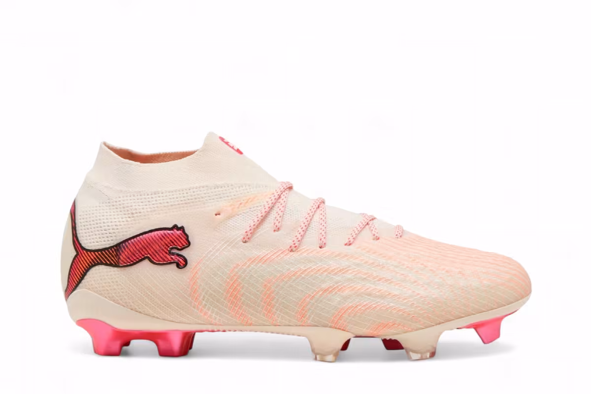 Puma Women's Future 9 Ultimate Firm Ground Sugared Almond White, view 2
