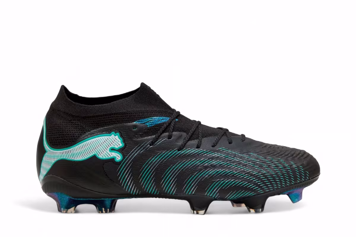 Puma Future 9 Ultimate FG Black Intense Mint, view 2