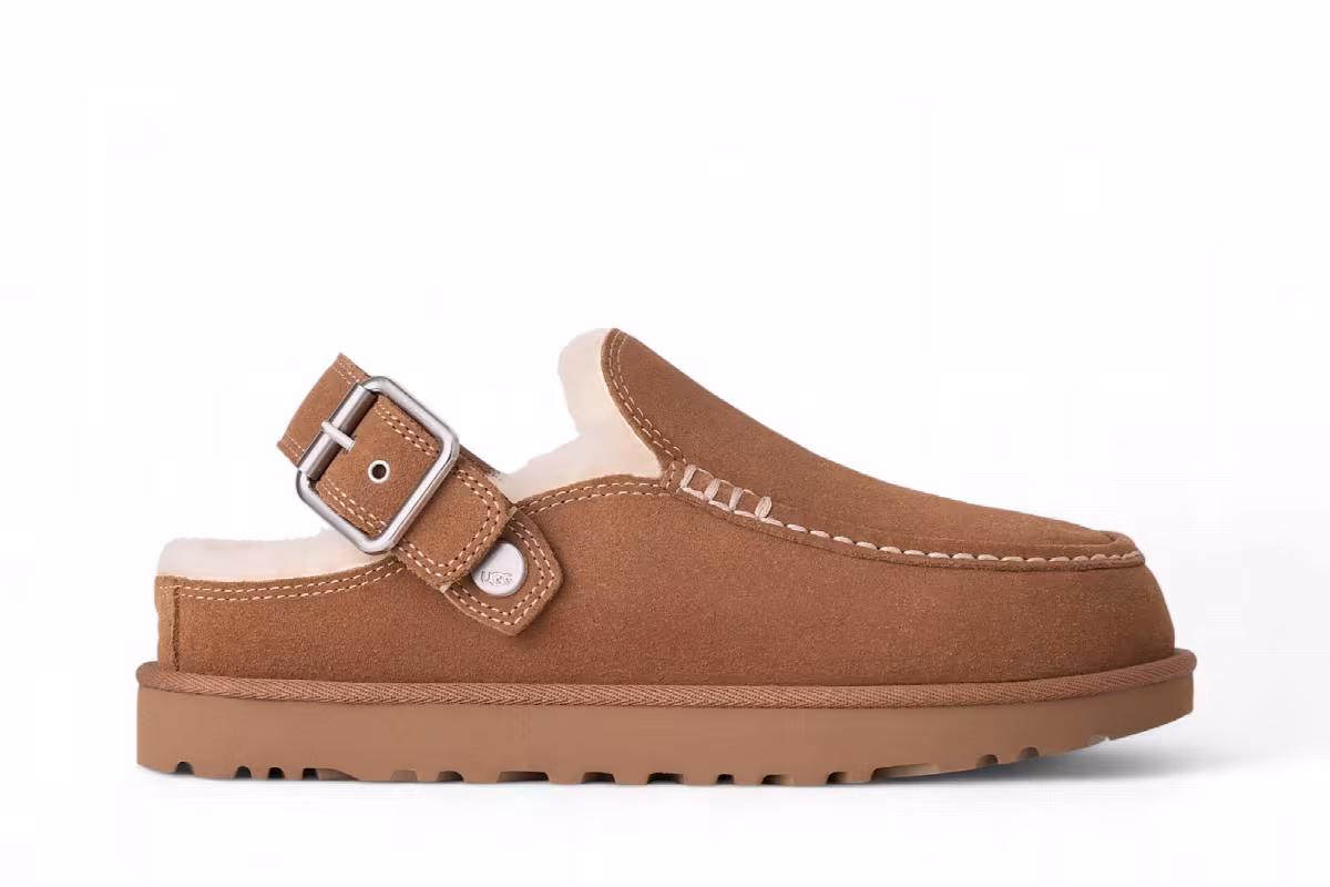 UGG Women's Goldenstar Evelina Clog Chestnut, view 2