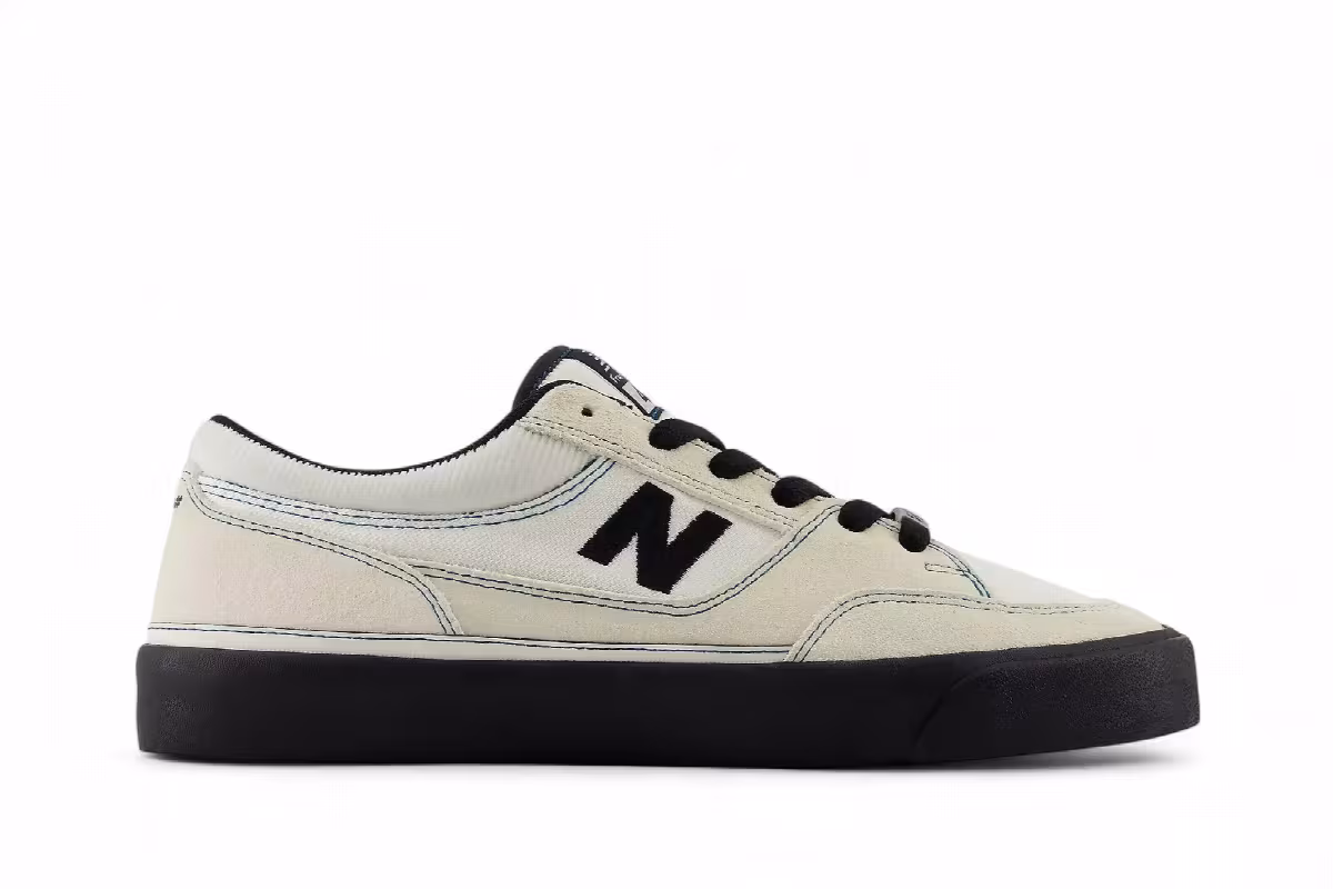 New Balance Numeric Franky Villani 417 Low Sea Salt Black, view 2