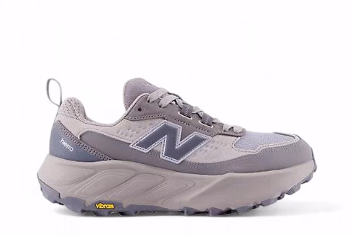 New Balance Women's Hierro Trek Truffle Salt Off-Line Grey, view 2