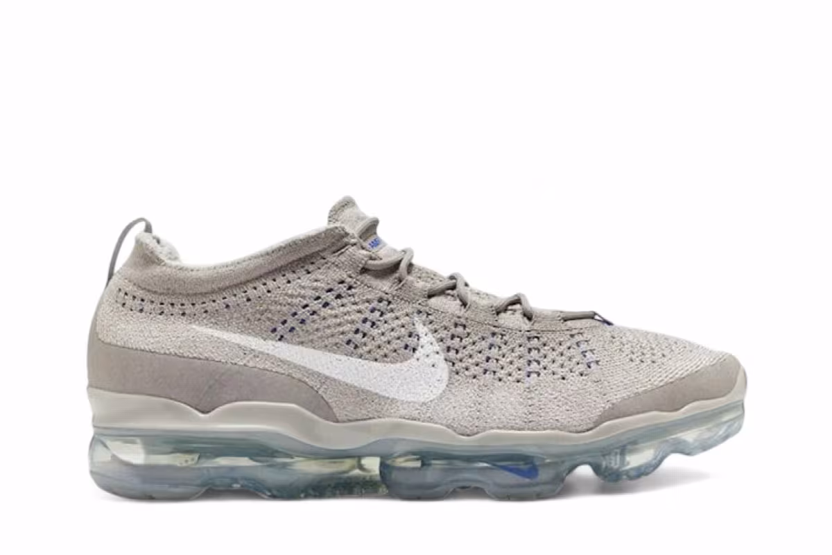 Nike Air VaporMax 2023 Flyknit College Grey Racer Blue, view 2