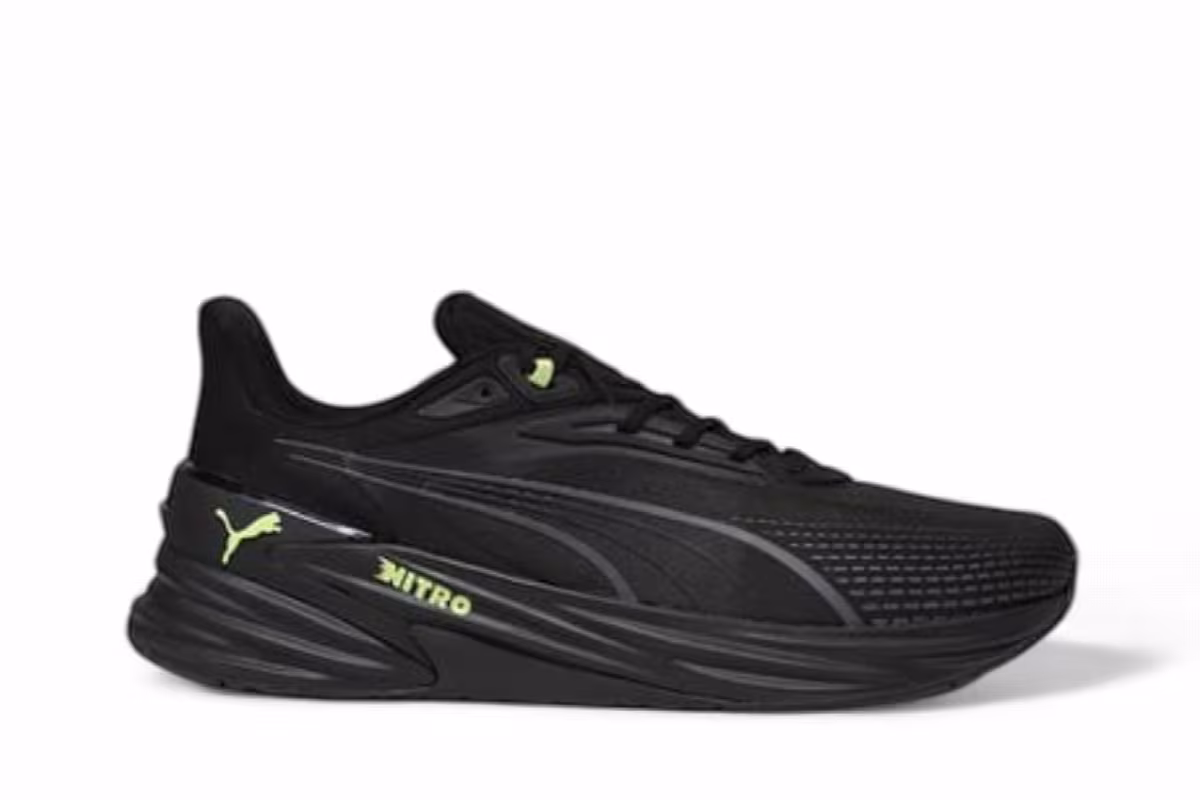 Puma Activate Nitro Black Sunny Lime, view 2