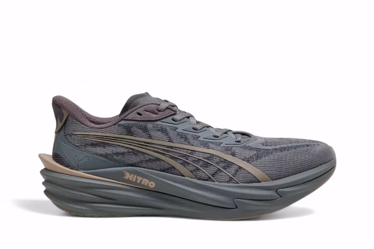 Puma Deviate Nitro 4 Road Slate Sky Moody Gray, view 2