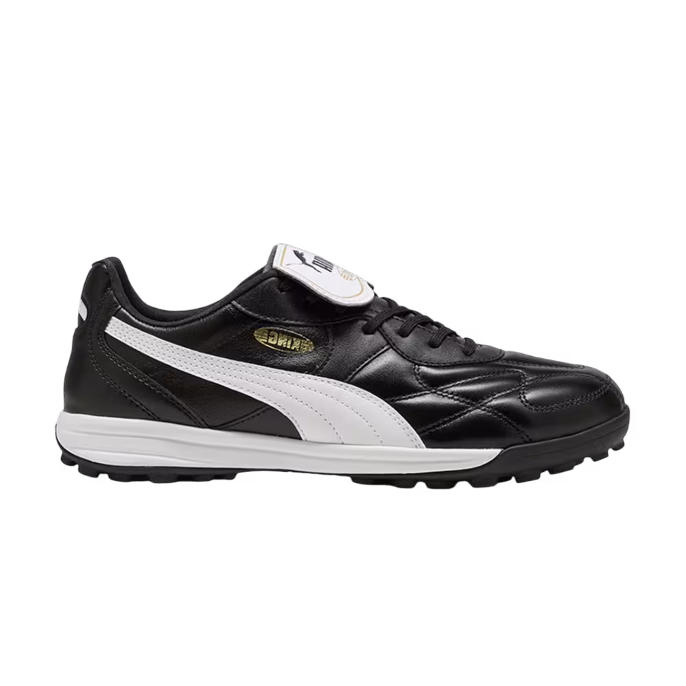 Puma King Top Turf Black White