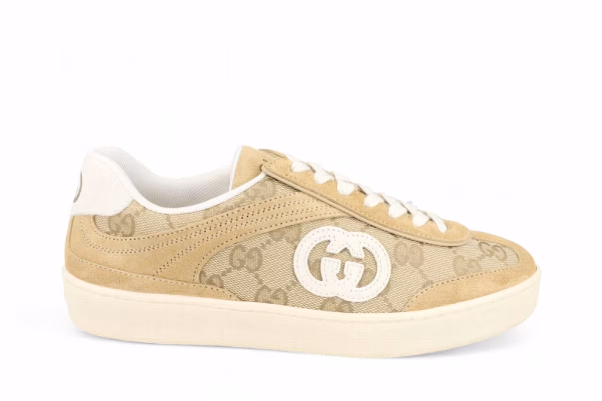 Gucci Women's G75 Low Beige Dark Brow, view 2