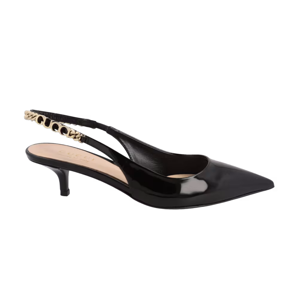 Gucci Women's Signoria Slingback Pumps Nero