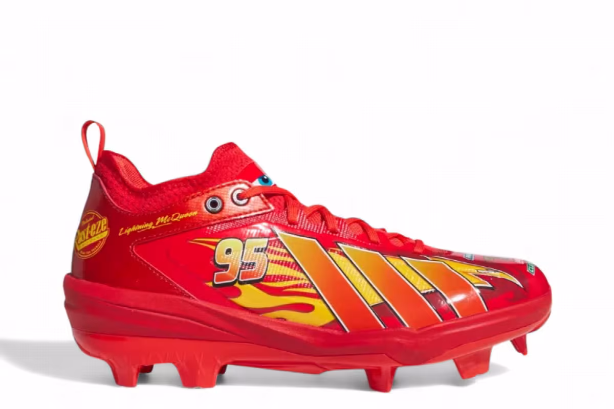 Disney Pixar x adidas Adizero Impact 3.0 Lightning McQueen, view 2
