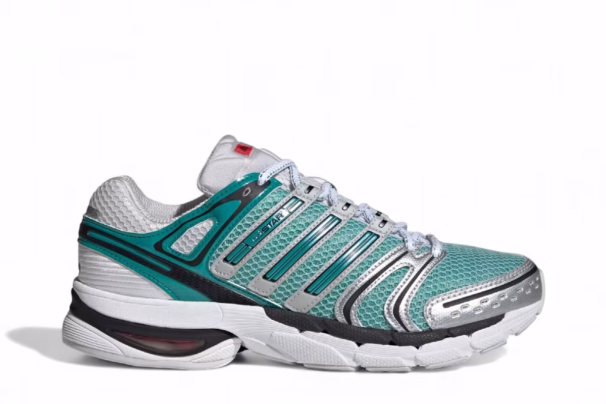 adidas Adistar Control 5 Silver Metallic Equipment Green, view 2
