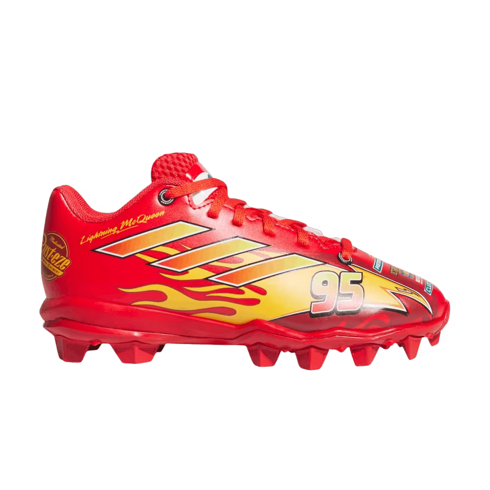adidas Pixar Cars Adizero Impact 2 Big Kid/Little Kid Lucid Red Yellow