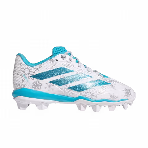 adidas Softball Adizero Instinct 2.0 Md Little Kid 'Cloud White Dark Blue'