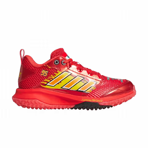 adidas Adizero Dgt Turf K Lmq Big Kid/Little Kid 'Lucid Red Yellow'
