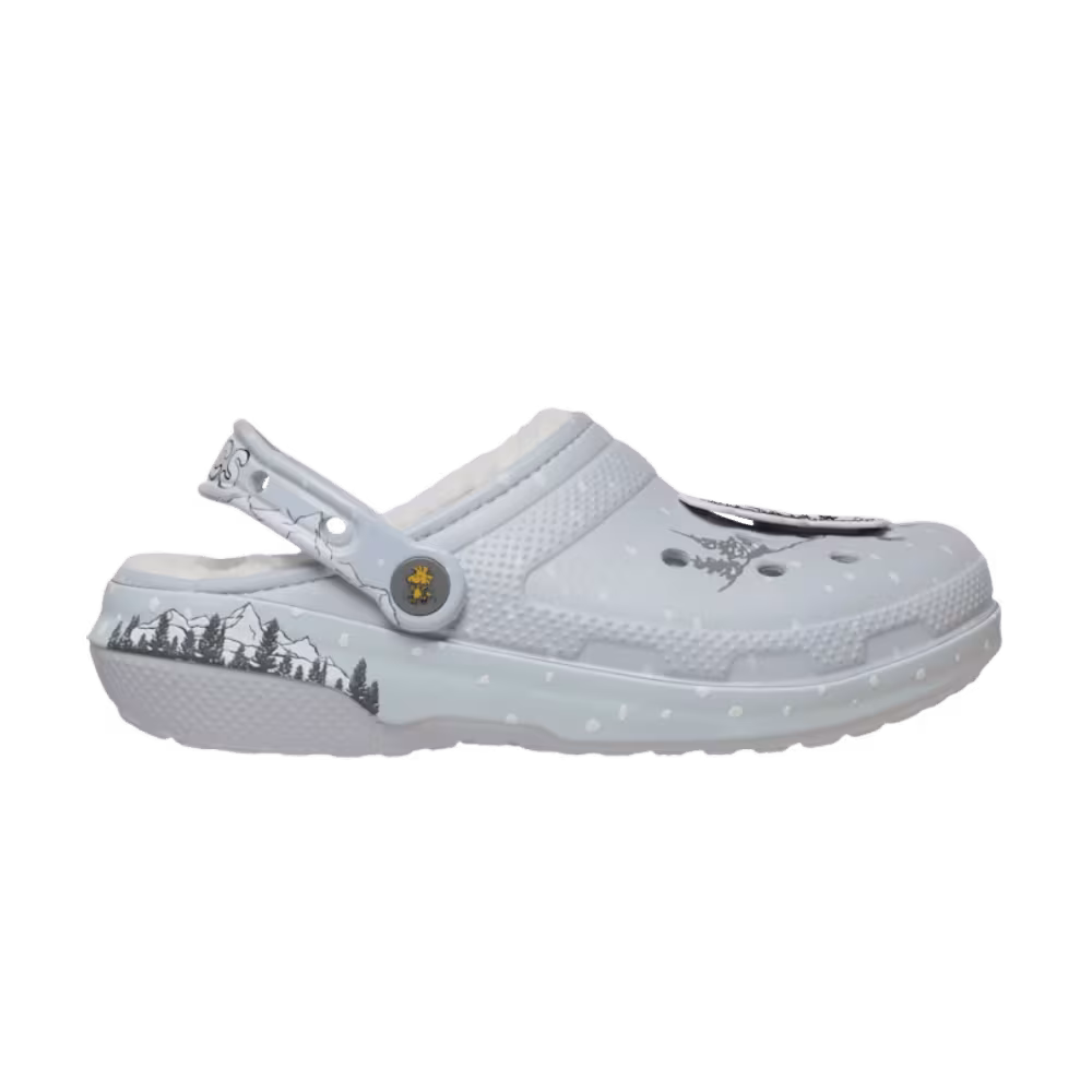 Crocs Classic Lined Clog Peanuts Holiday Multi