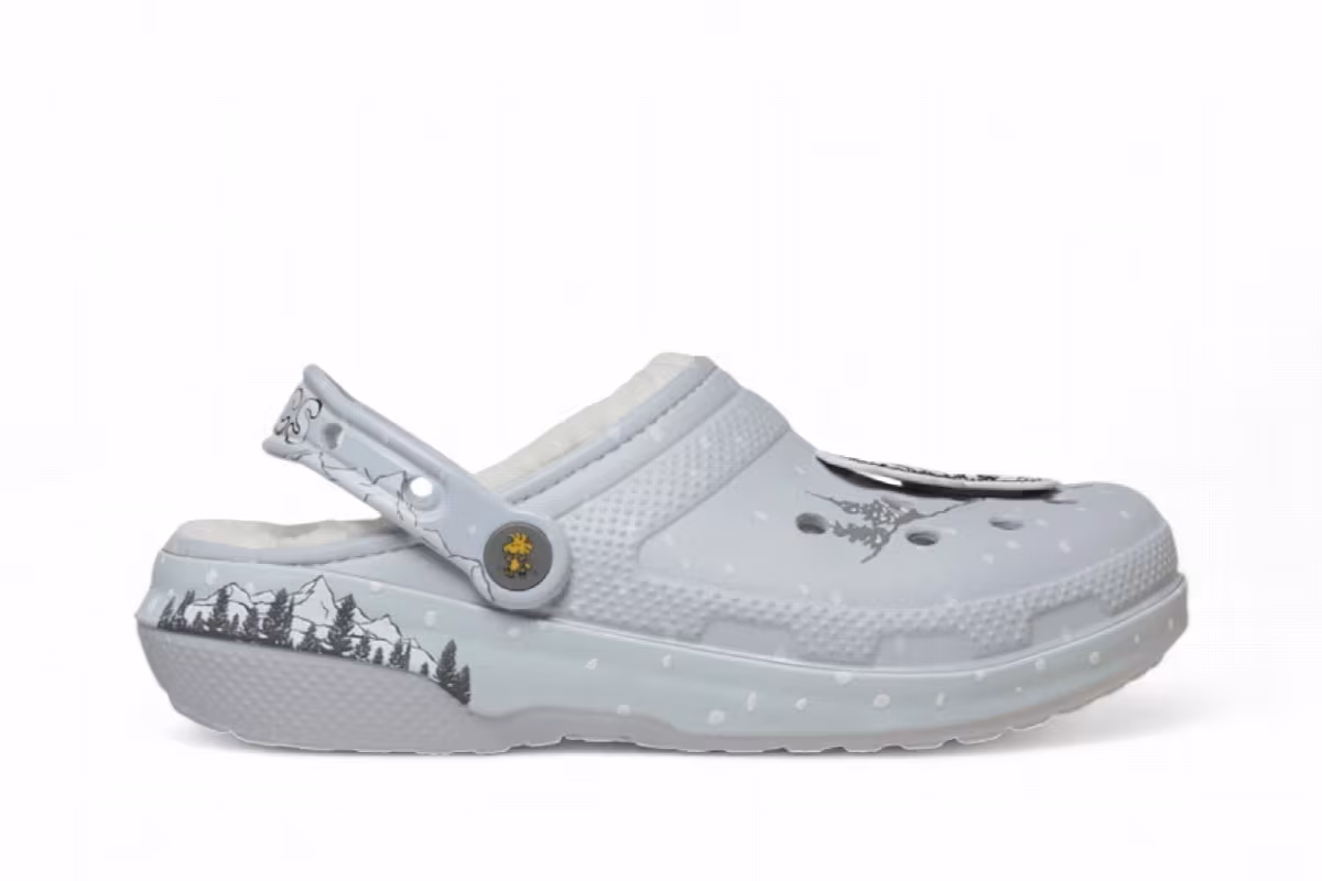 Crocs Classic Lined Clog Peanuts Holiday Multi, view 2