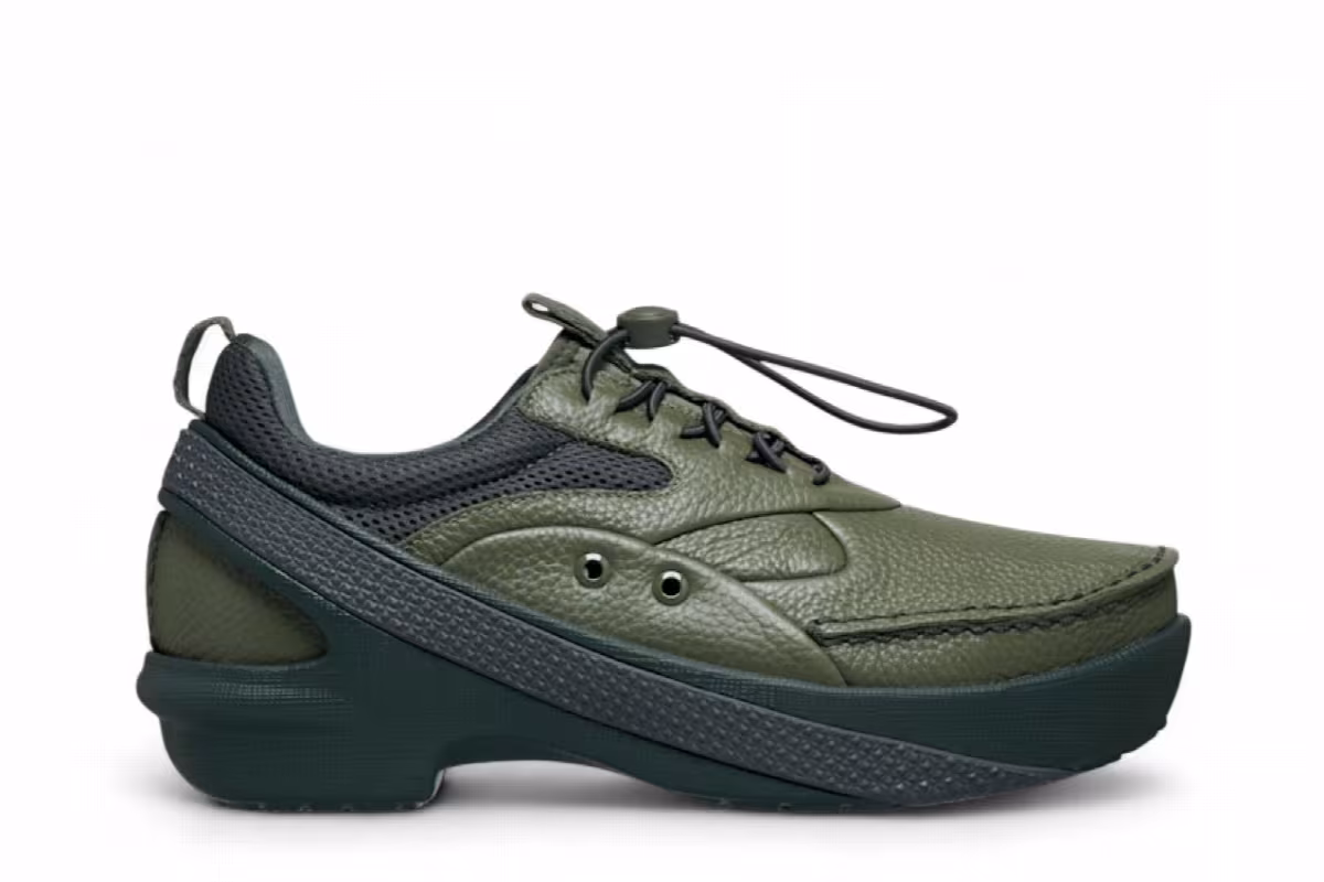 Kiko Kostadinov x Crocs Vaals II Kelp, view 2