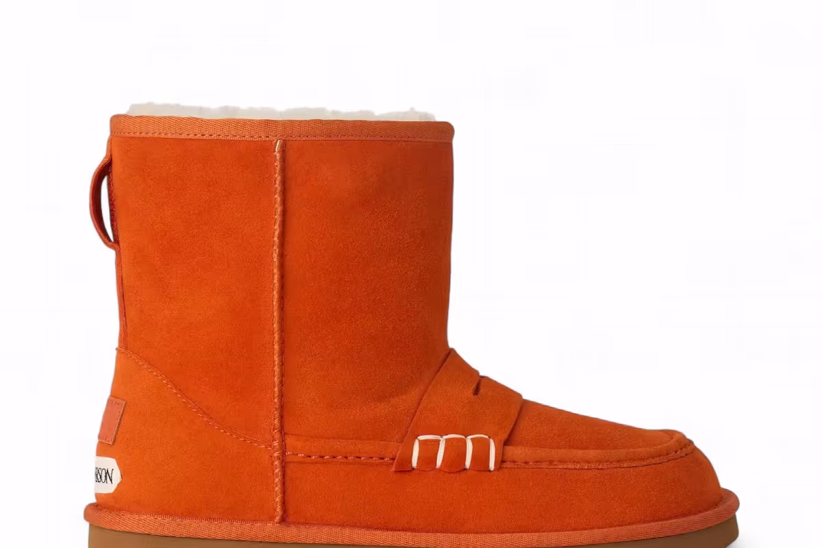 JW Anderson x UGG Loafer Boot Orange, view 2