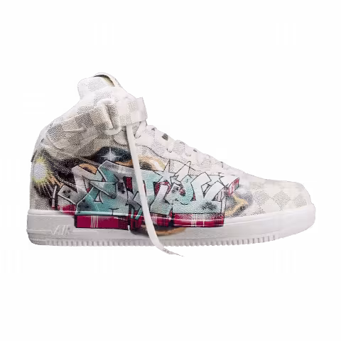 Louis Vuitton x Nike Air Force 1 Mid 'Graffiti'