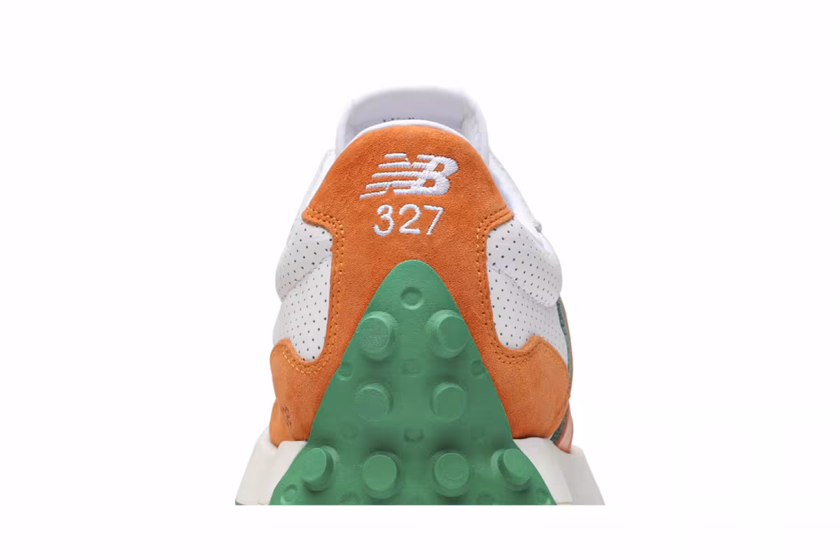 Casablanca x New Balance 327 White Orange, view 8