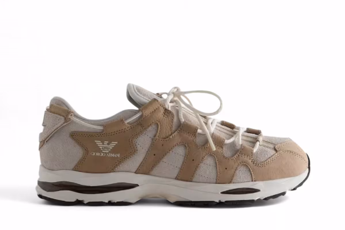 Giorgio Armani x Kith x ASICS Gel-Mai 0.1 White Onyx Safari, view 2