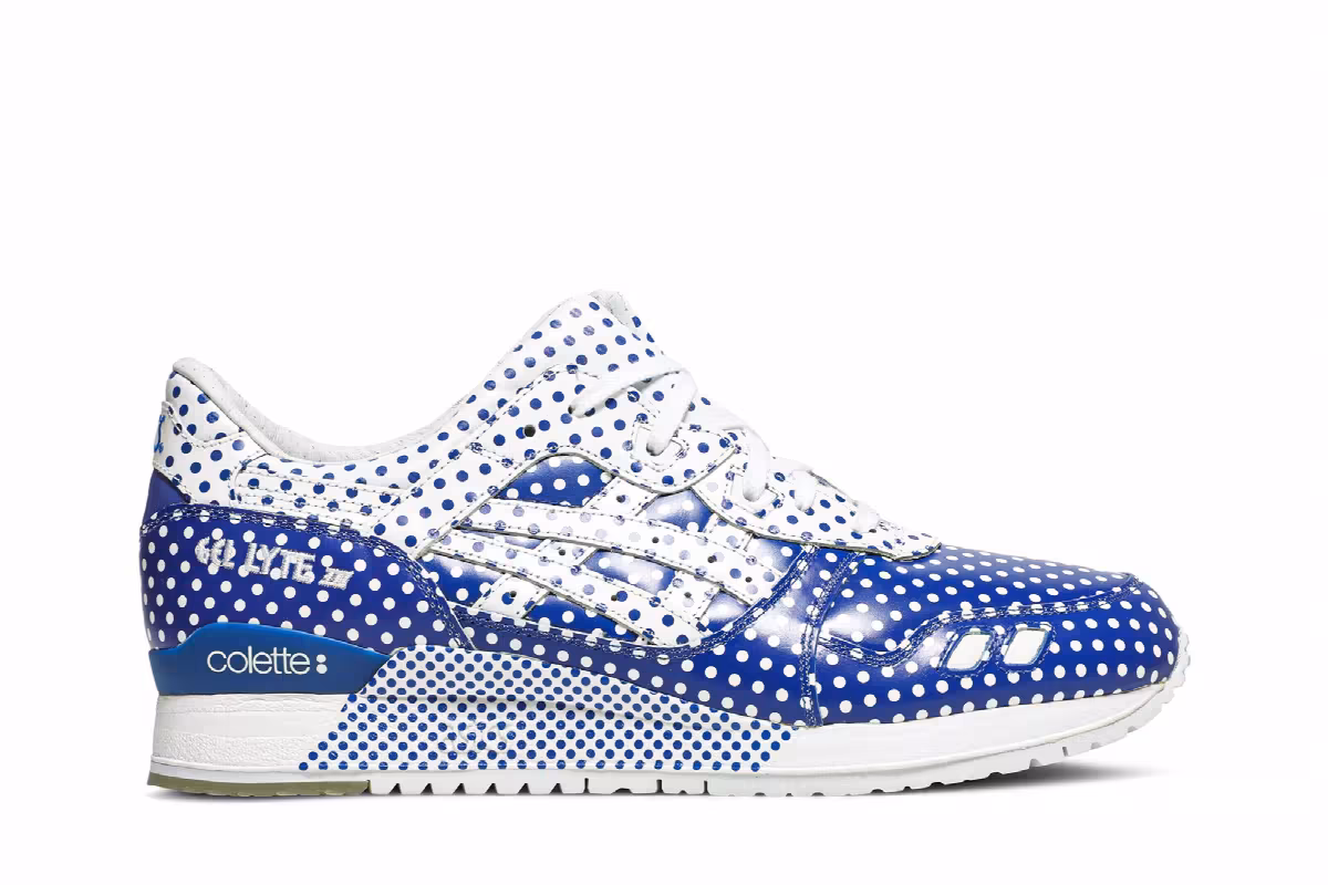 Colette x ASICS Gel Lyte 3 Dotty, view 2