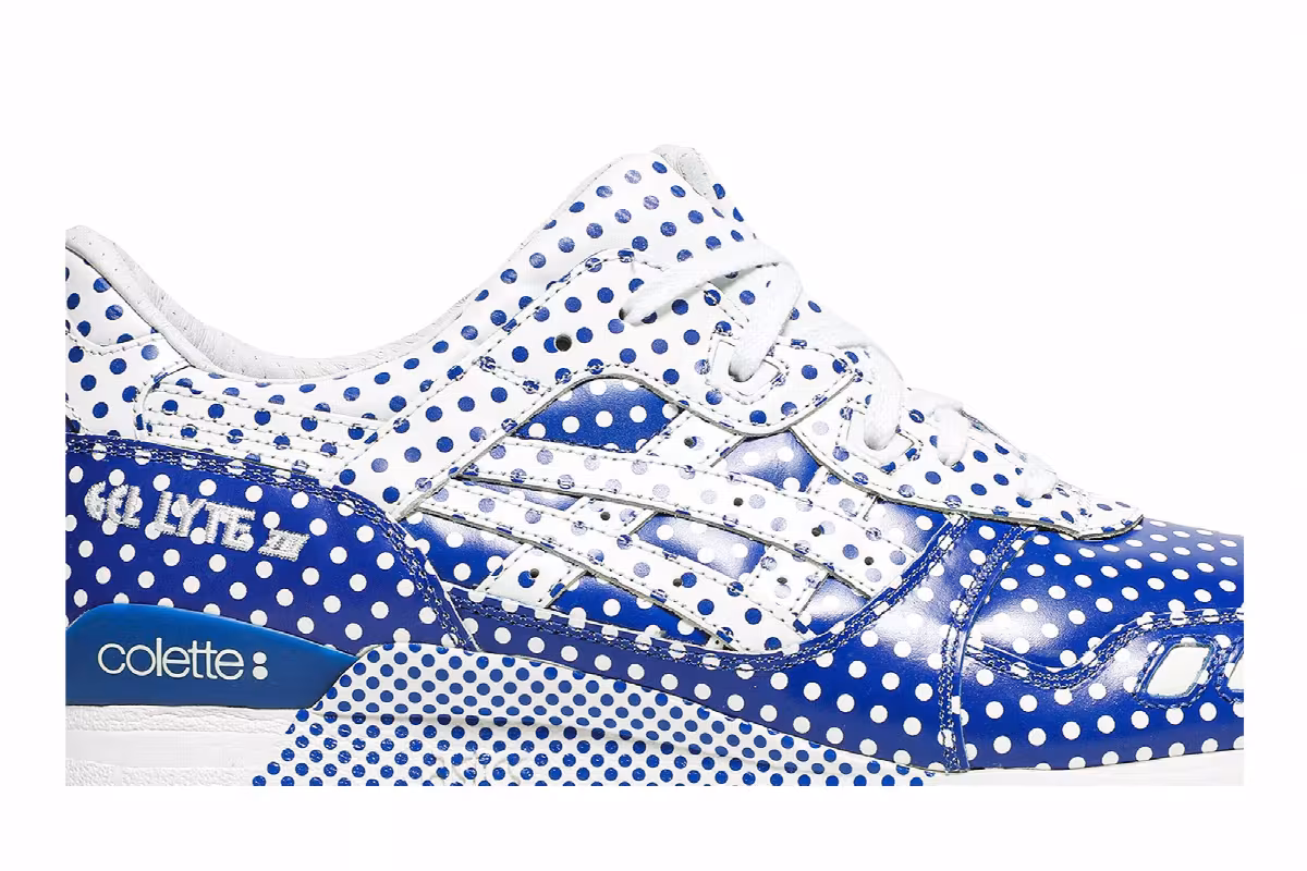 Colette x ASICS Gel Lyte 3 Dotty, view 3