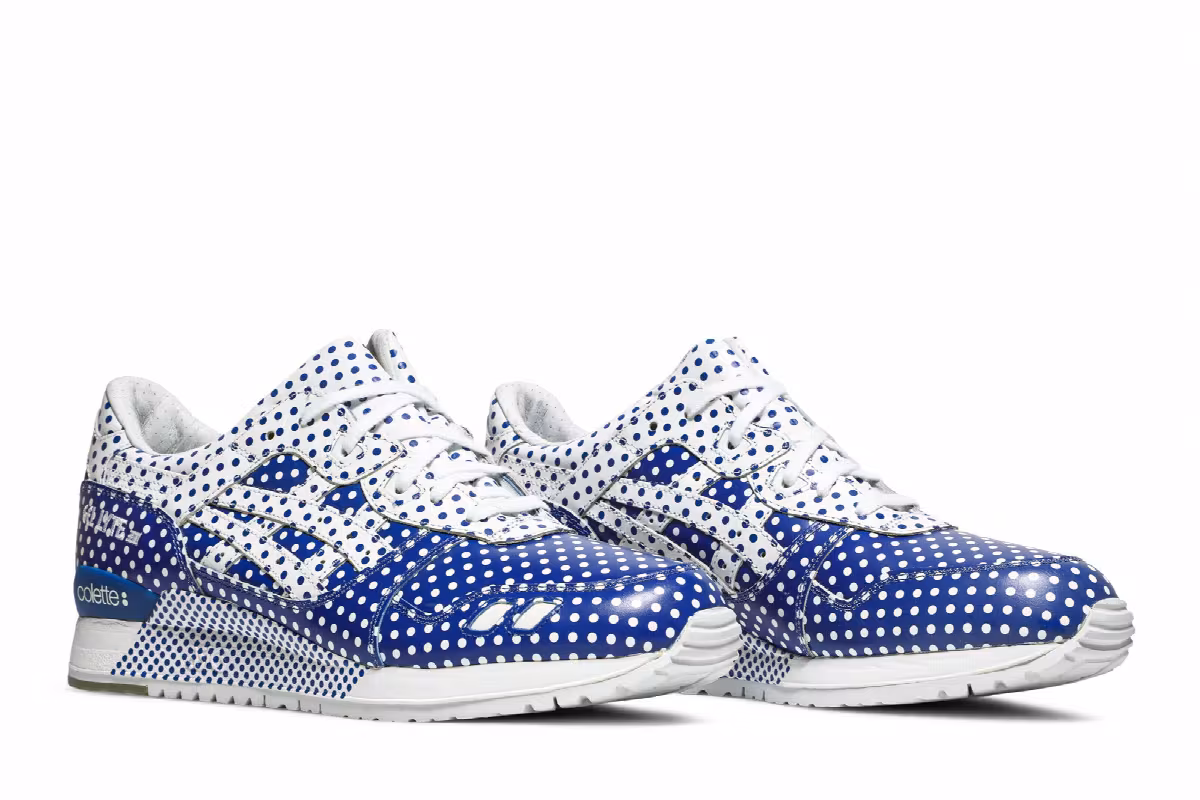 Colette x ASICS Gel Lyte 3 Dotty, view 9