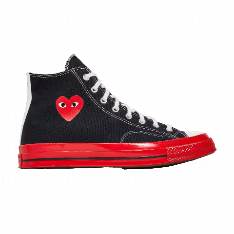 Comme des Garçons Play x Converse Chuck 70 High 'Black Red'