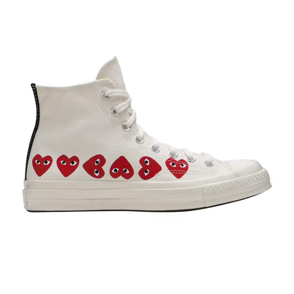 Comme des Garçons Play x Converse Chuck 70 Hi Top Multi Heart