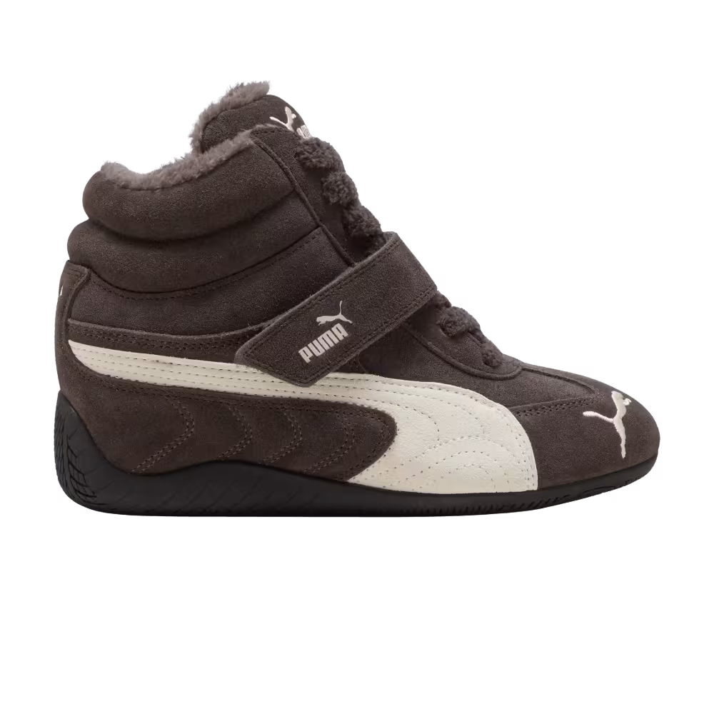 Puma Women's Speedcat Wedge Wrm Espresso Bean Warm White