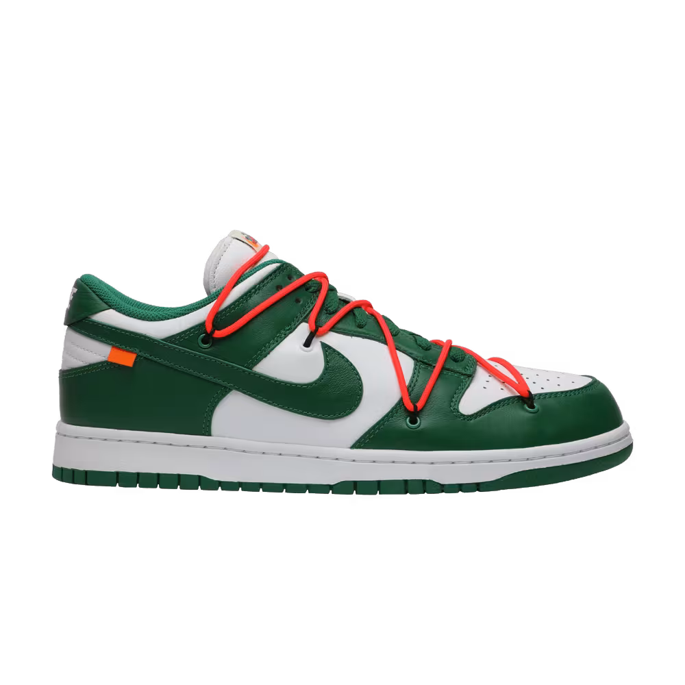 OFF-WHITE x Nike Dunk Low Pine Green