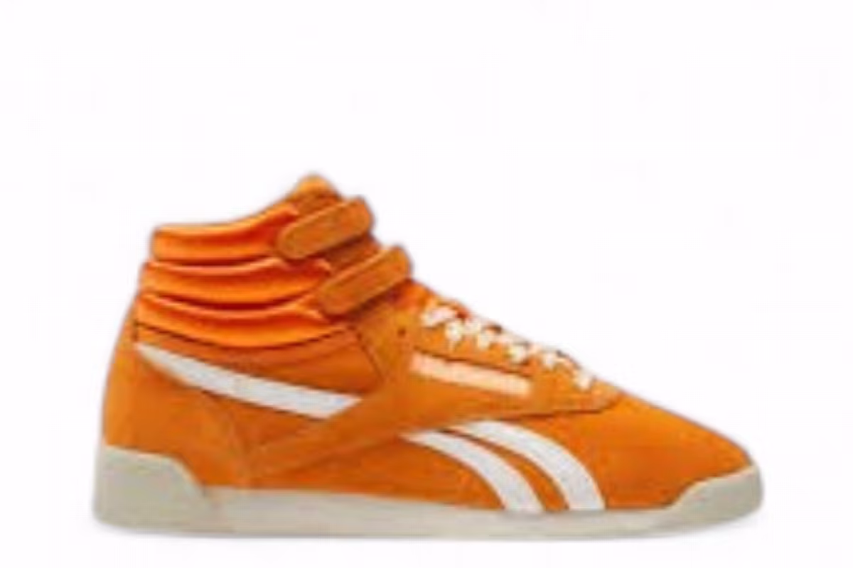 Reebok Freestyle Hi Arena Orange Chalk Vintage Chalk, view 2